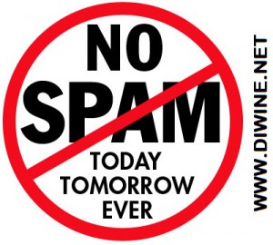 Stop agli spam!